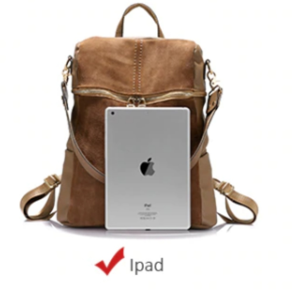 S O F I A Nubuck Backpack - Picture 4 of 8